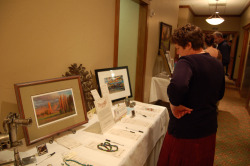 Browsing the silent auction